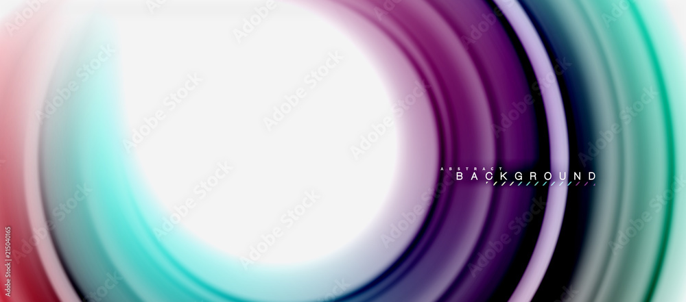 Rainbow fluid abstract swirl shape, twisted liquid colors design, colorful marble or plastic wavy texture background, multicolored template for business or technology presentation or web brochure Rainbow fluid abstract swirl shape, twisted liquid colors design, colorful marble or plastic wavy texture background, multicolored template for business or technology presentation or web brochure