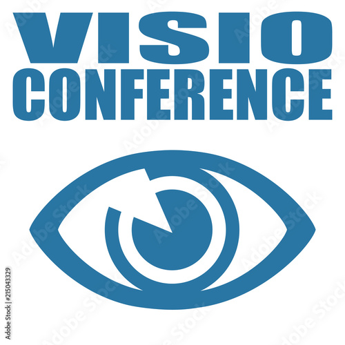 Logo visioconférence.