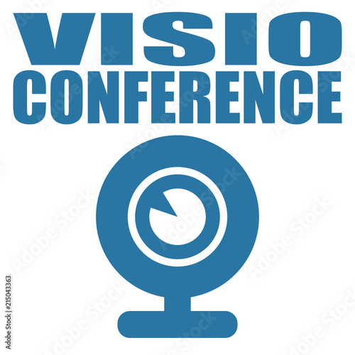Logo visioconférence.