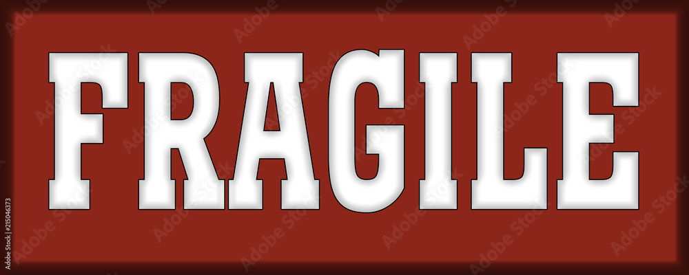 fragile Logo Stamp Icon fragile Logo Stamp Icon