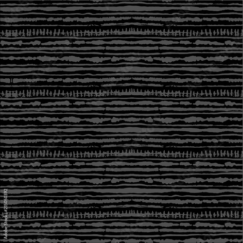 Seamless vector shibori tie-dye pattern of grey color. Hand painting fabrics - nodular batik. Shibori dyeing for fabric, textile, ceramic