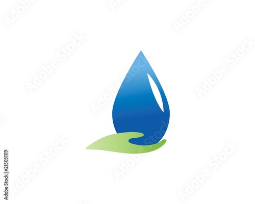 water drop Logo