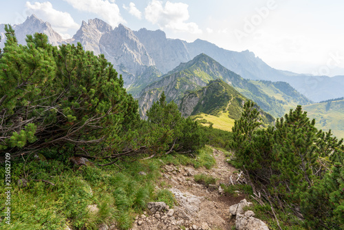 Kaiserbachtal Weg zum Stripsenjochhaus photo