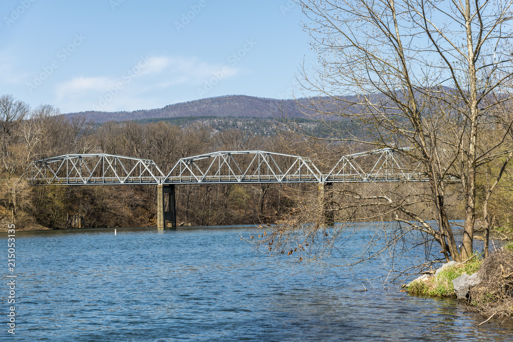 Shenandoah river bridge, Virginia