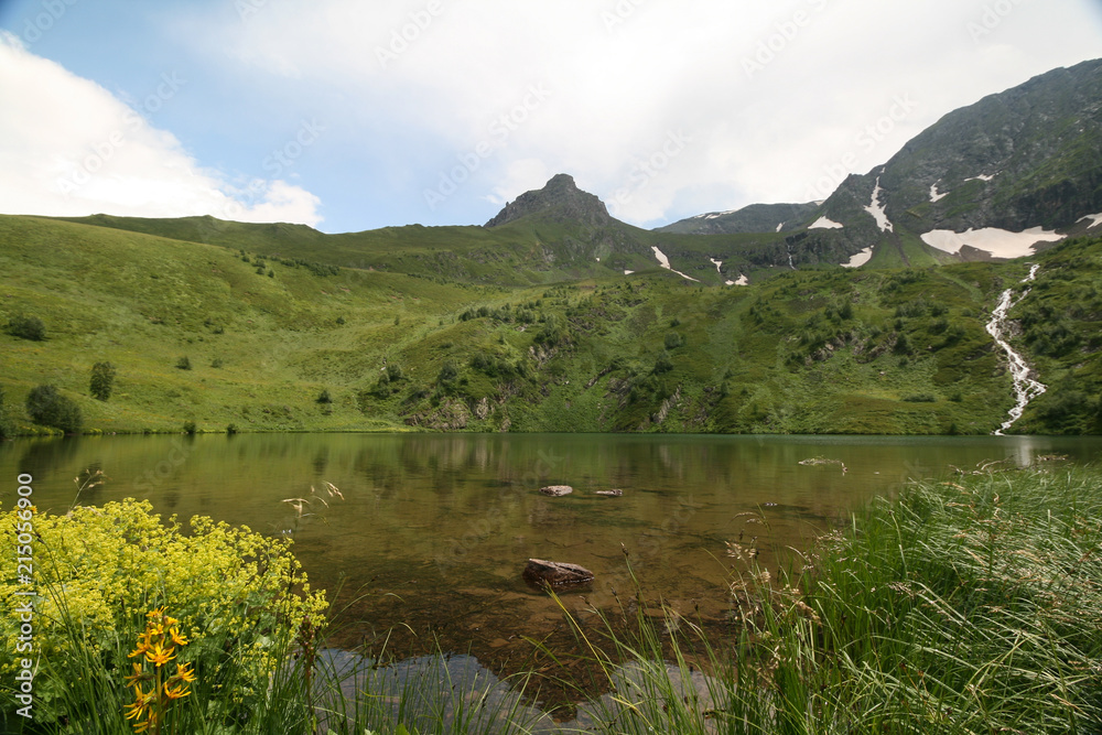 Lake view, Belkau-Kel, Arkhyz.