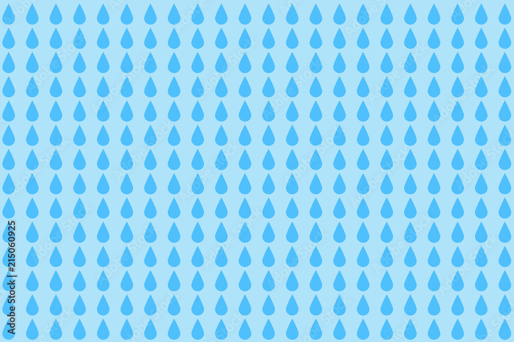 Fondo azul de gotas de agua.