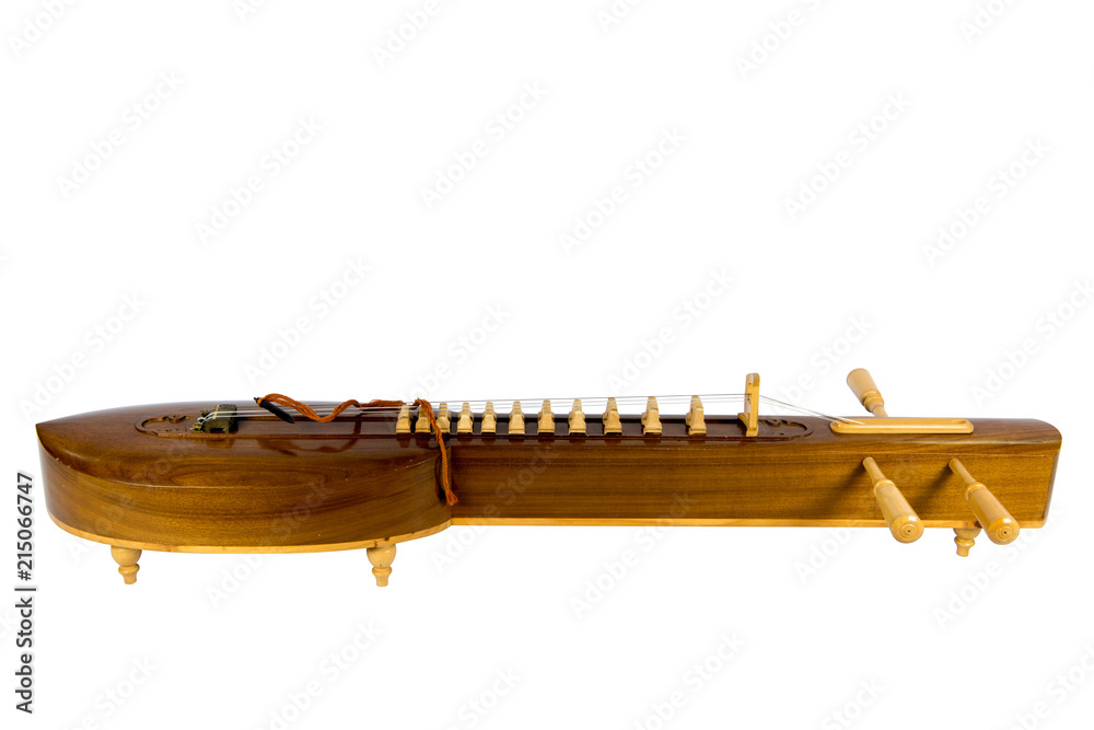 Chakhe or Krapeu. Thai traditional music instrument Stock Photo | Adobe  Stock