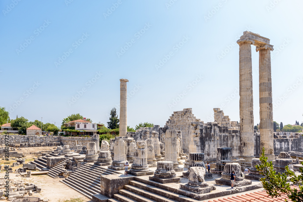 Fototapeta premium Apollo Temple at Didyma in Didim,Aydin,Turkey.