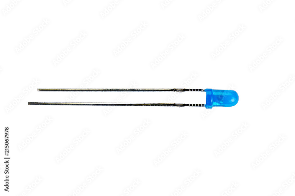 5mm light-emitting diodes.Pile of LEDs, toned blue. 5mm light-emitting diodes.Pile of LEDs, toned blue.