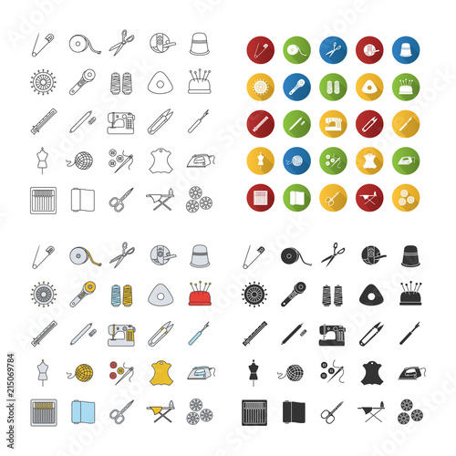 Tailoring icons set