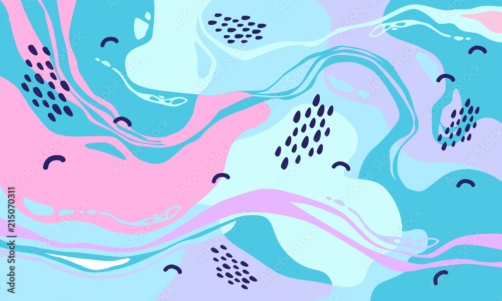 vector seamless pattern background with pastel color and cute design for print, banner, wallpaper etc.