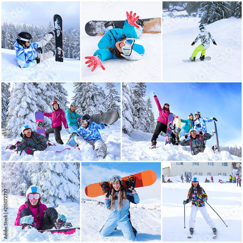 Group of young people with ...