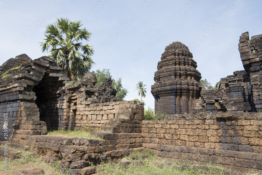 CAMBODIA KAMPONG THOM PRAST KUHA NOKOR TEMPLE