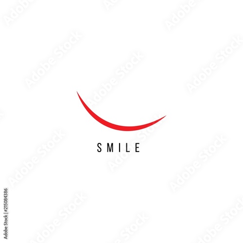 Smile Vector Template Design Illustration