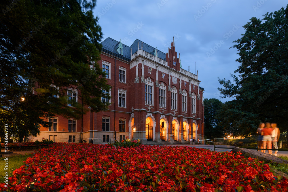 Obraz premium The building of the Faculty of Law and Administration of the Jagiellonian University