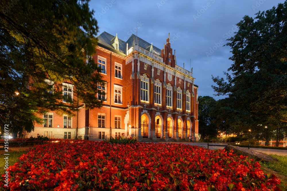 Fototapeta premium The building of the Faculty of Law and Administration of the Jagiellonian University