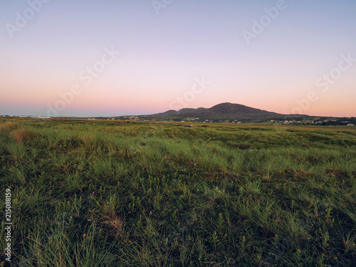 sunset of Donegal countryside,Ireland