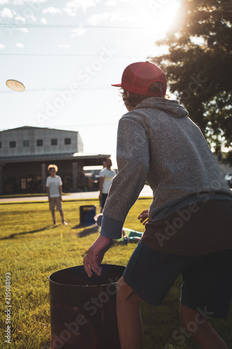 Frisbee in Summer