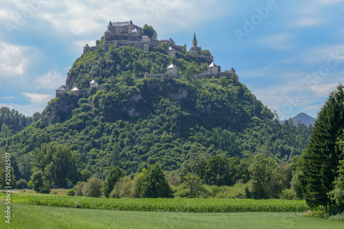 Hochosterwitz Castle on Carinthia in Austria
