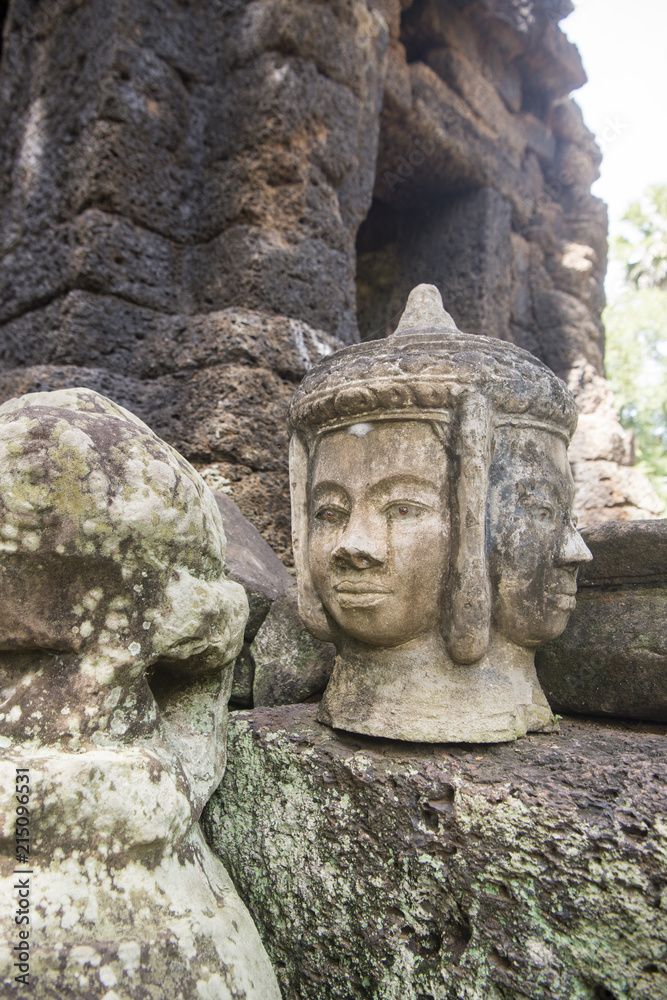 CAMBODIA KAMPONG THOM PRAST KUHA NOKOR TEMPLE