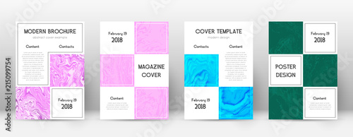 Abstract cover. Overwhelming design template. Suminagashi marble business poster. Overwhelming trend
