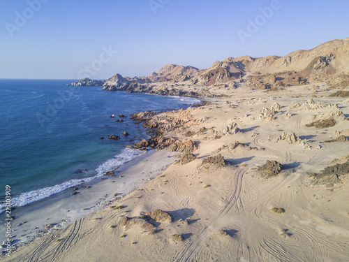 Atacama Desert has amazing beaches like this one called 