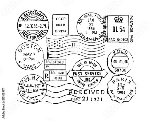 postage stamps collection