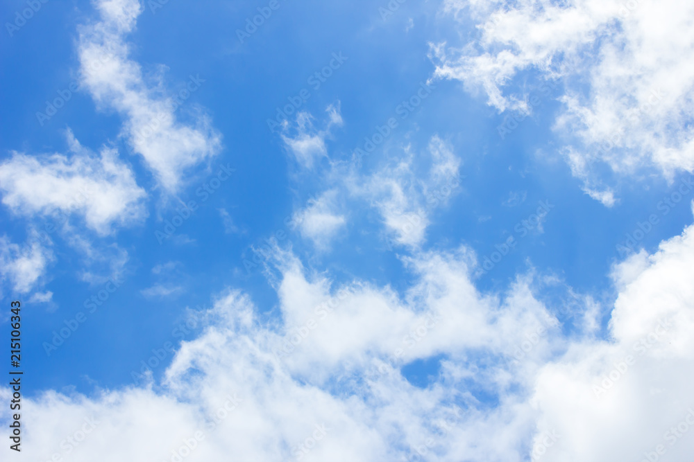 clouds sky in the blue sky background.