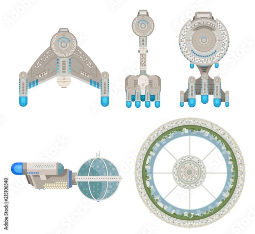 starship vessels and station collection