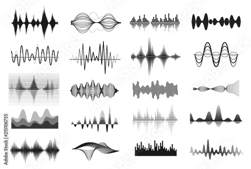 Music sound waves