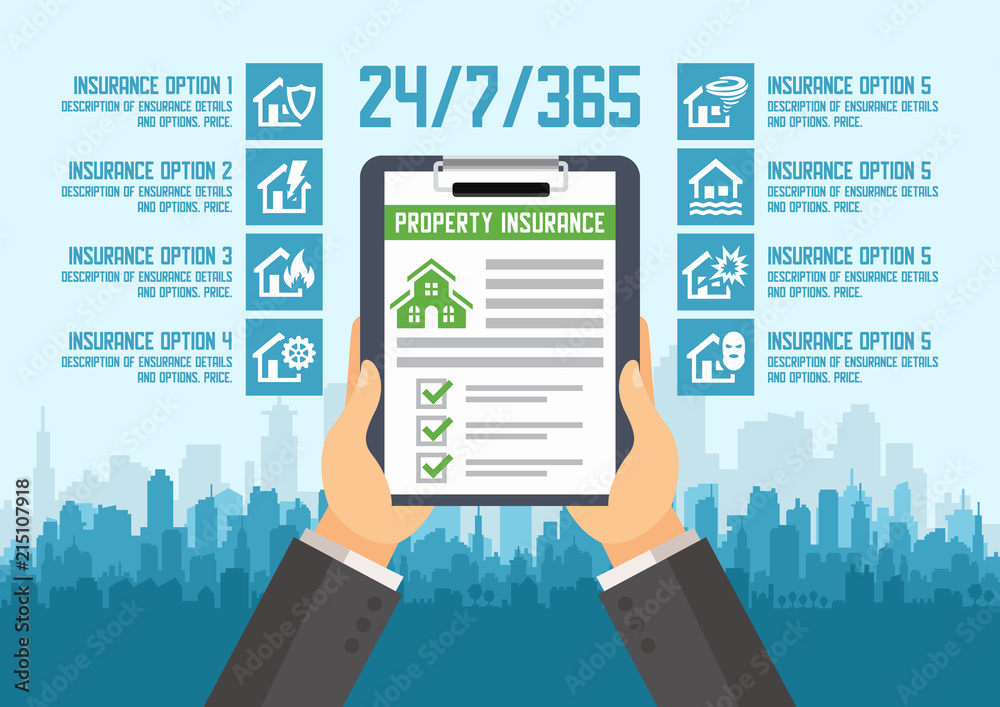 House insurance service vector illustration for web design. House insurance service vector illustration for web design.