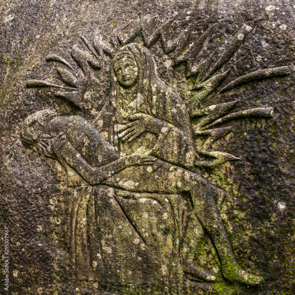 Obraz premium Jesus and Mary