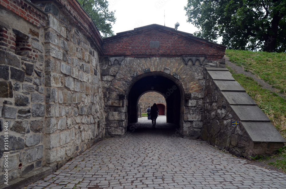 Obraz premium Akershus Fortress is a medieval fortress that was built to protect Oslo