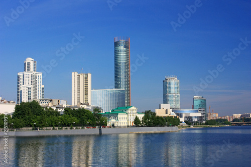 Panorama of the city of Yekaterinburg © kos1976