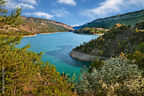 Lac de Castillon, Provence, France: Verdon nature park landscape