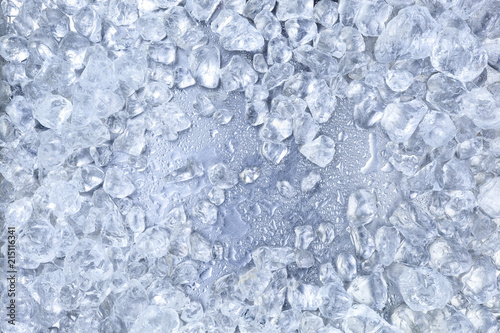 Crushed ice background