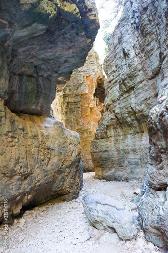 Imbros gorge in Crete