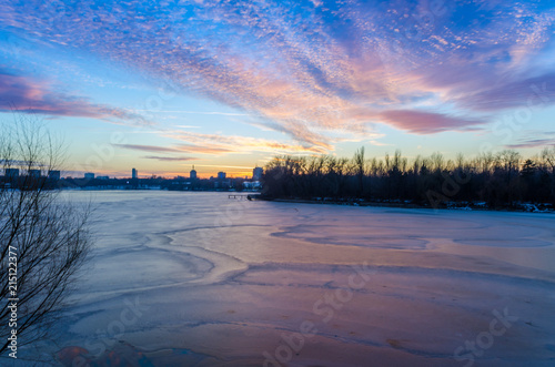 Colorful sunset