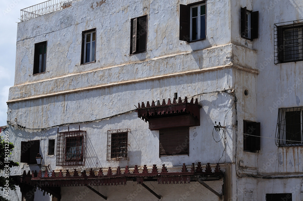 house in old town of Rabat, Morocco