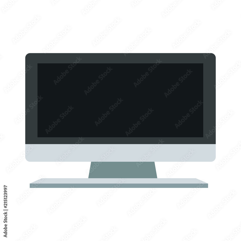 Modern television isolated vector illustration graphic design Modern television isolated vector illustration graphic design