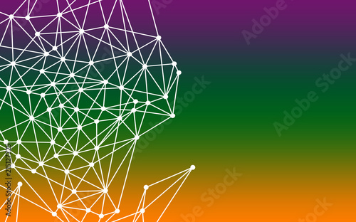 Abstract triangles background photo
