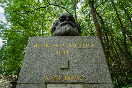 Karl Marx at Highgate