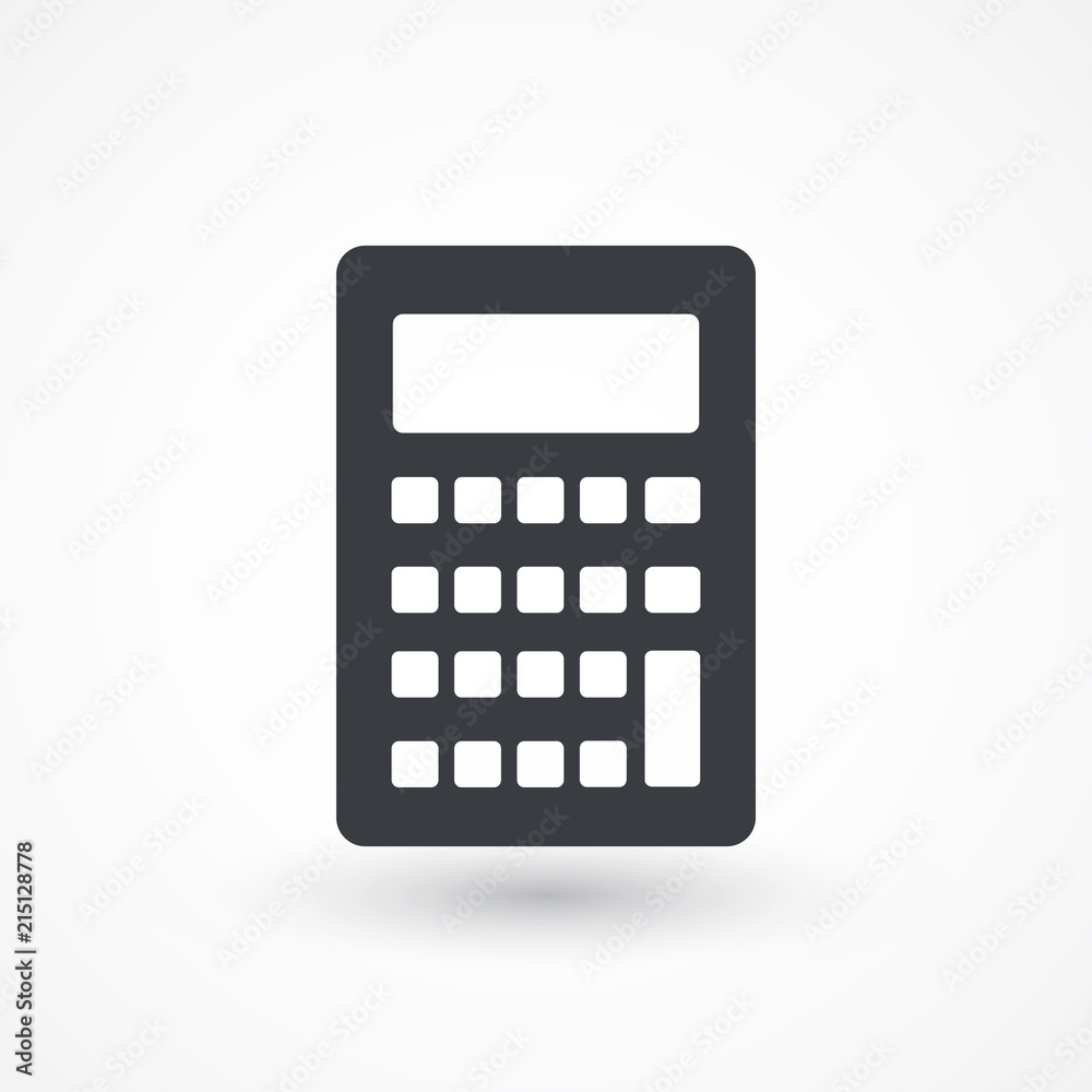 Web icon. Calculator Web icon. Calculator