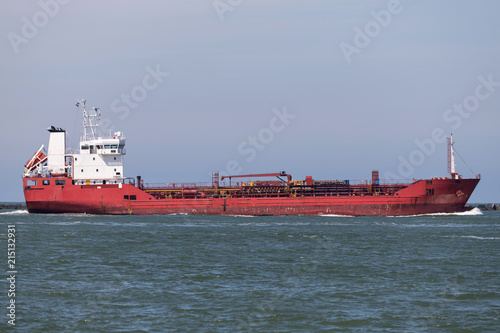 chemical tanker inbound Rottedam