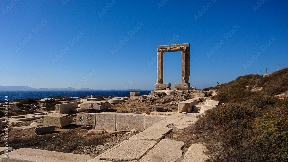 Temple of Apollo - Naxos, Greece