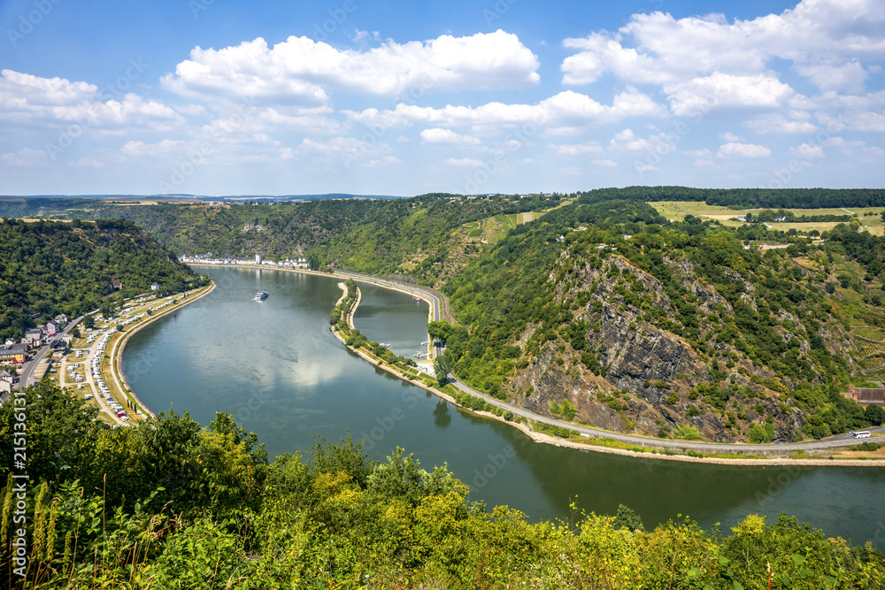Obraz premium Loreley, Loreleyblick Maria Ruh