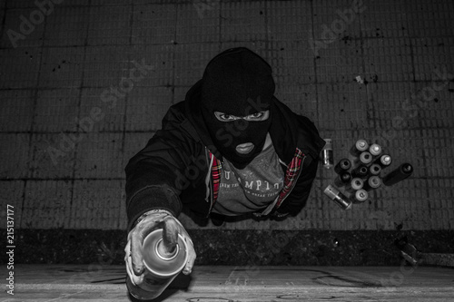 Fotografie Vandal Graffiti