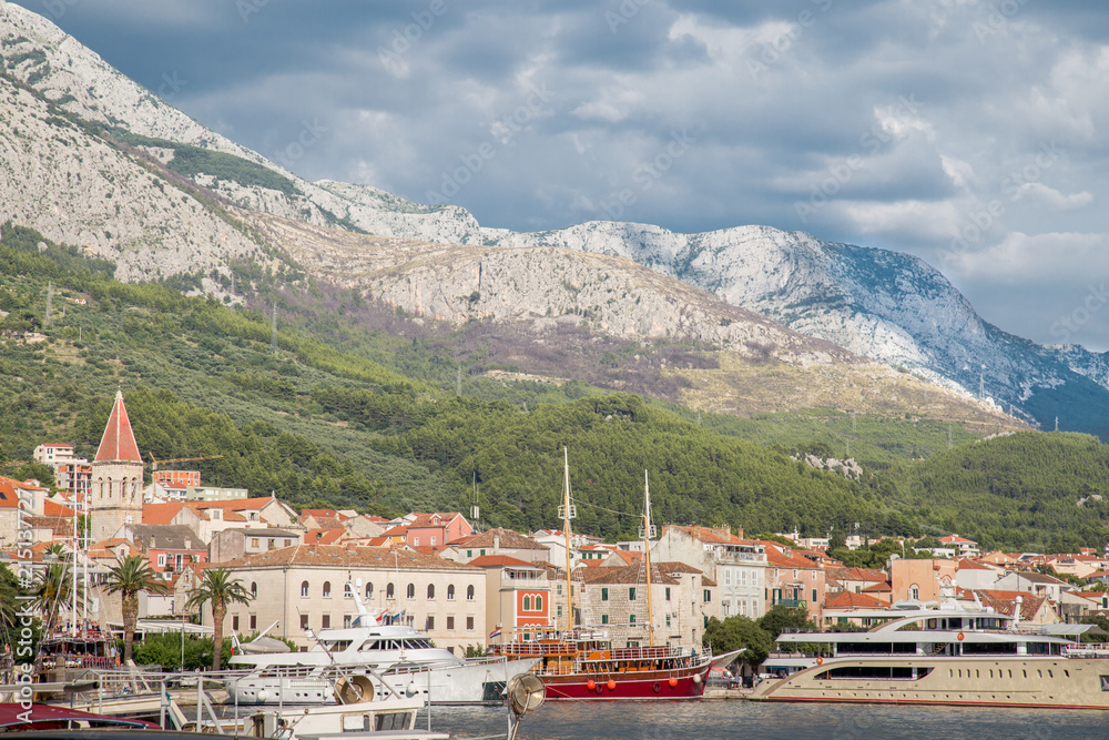 Makarska Riviera in Croatia 
