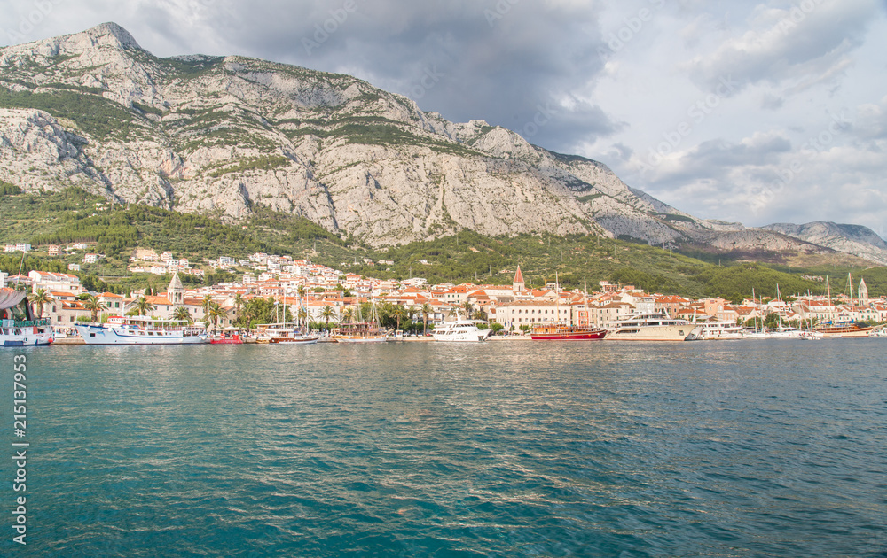 Fototapeta premium Makarska Riviera in Croatia