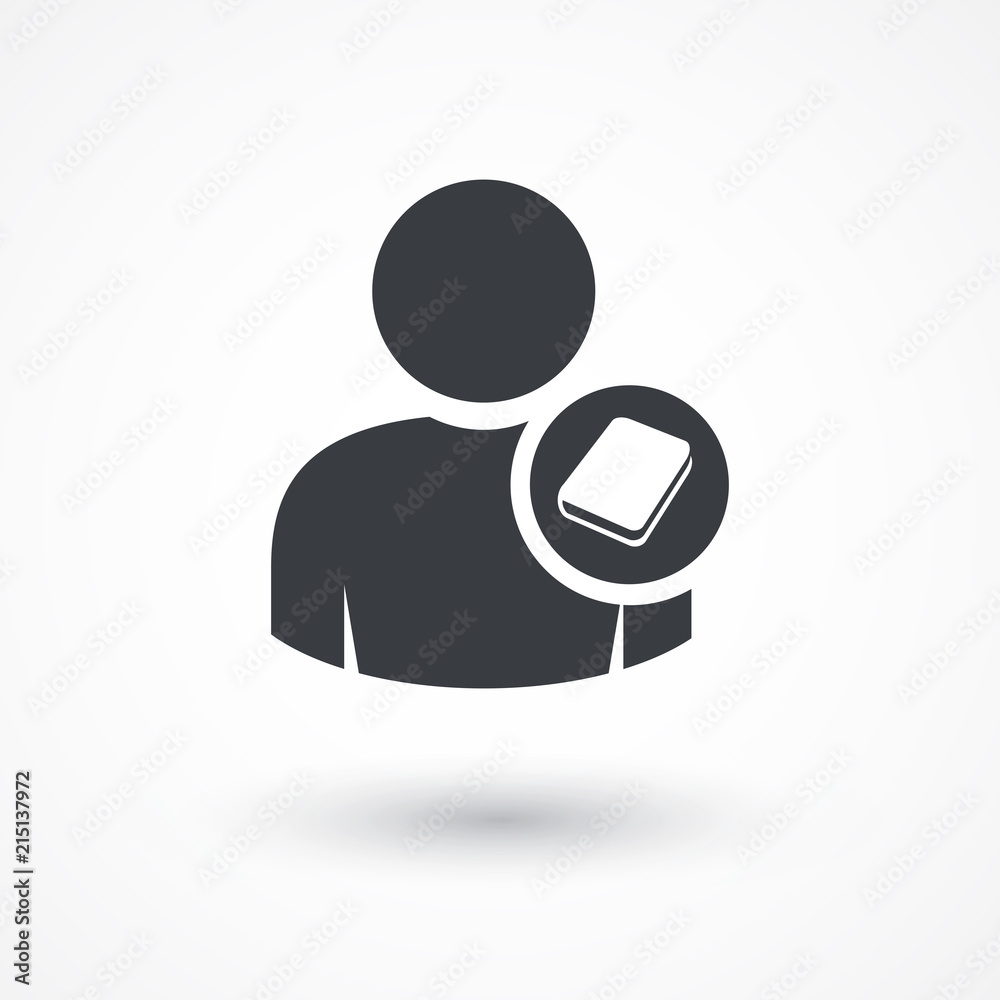 User Book Sign Icon